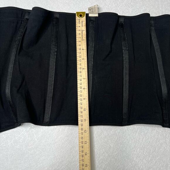 3XL‎ Colombian Waist Trainer Corset Full Zip Plus Size Sexy Romantic Goth Grunge - Picture 5 of 6